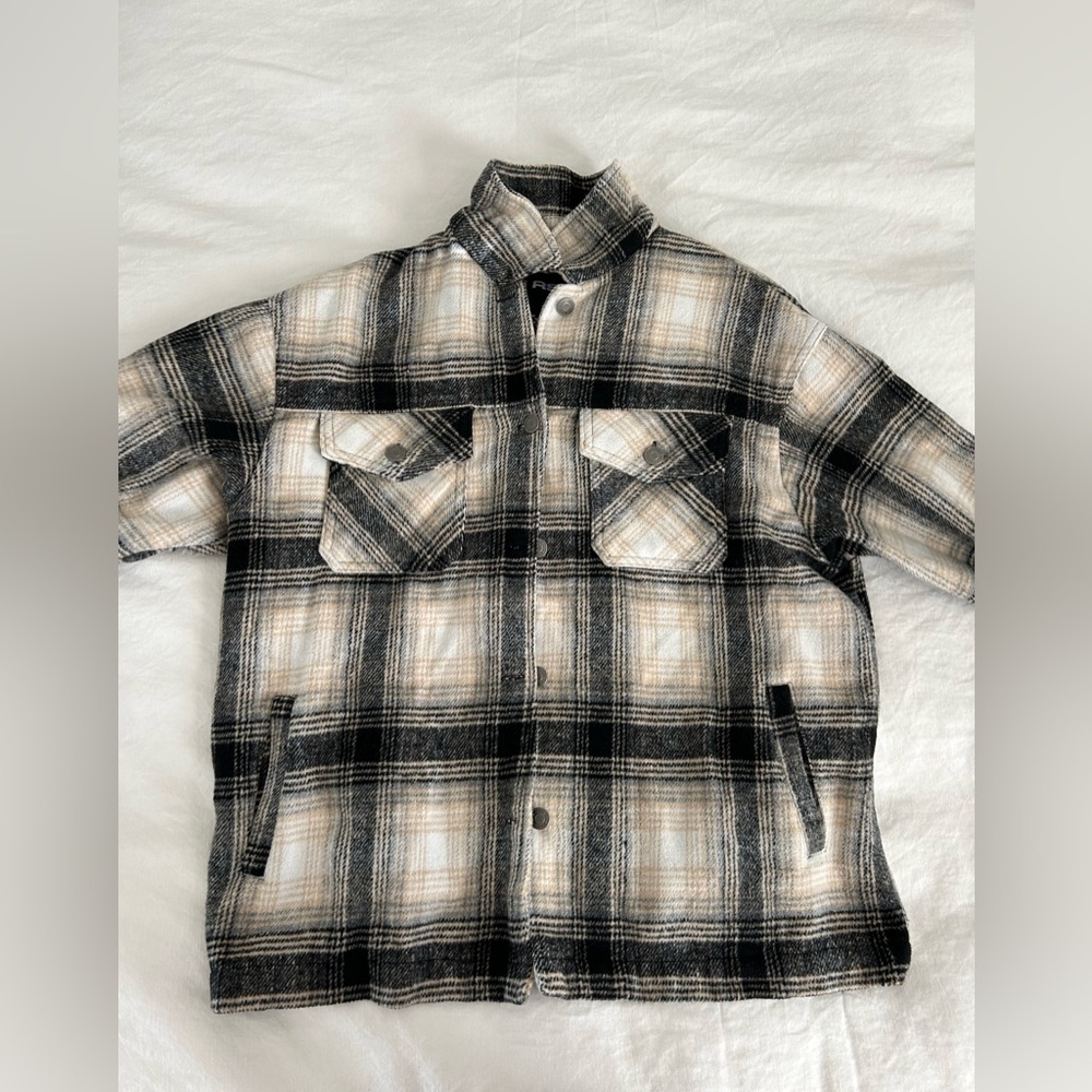 RSQ Quilted Flannel Jacket